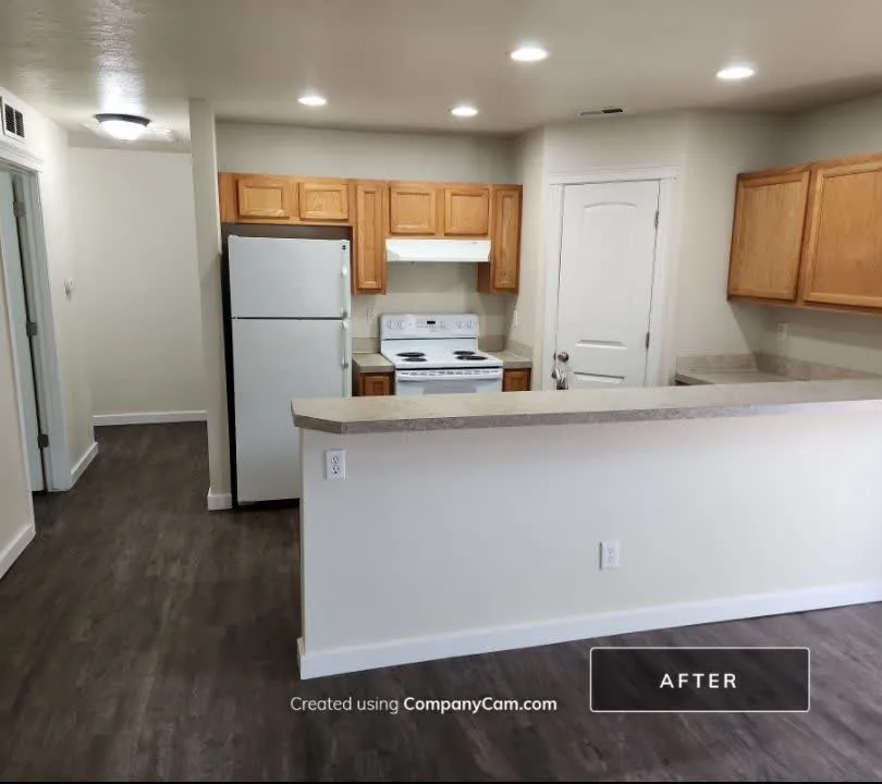 After: full kitchen turnover