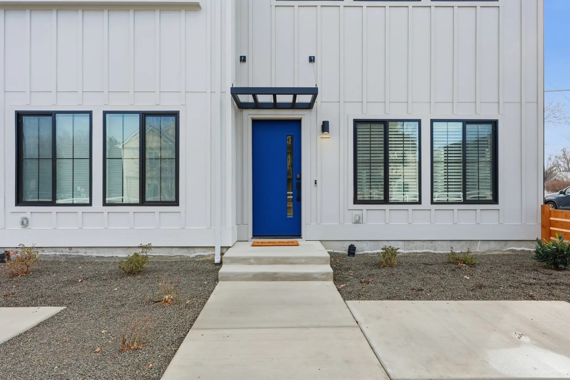 Exterior of a well-kept Badger-managed rental in the Treasure Valley